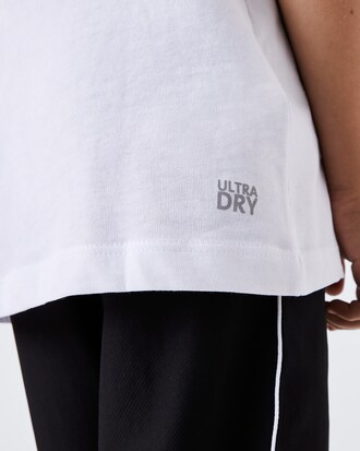 Oversized Technisch Katoenen Tennis-T-shirt