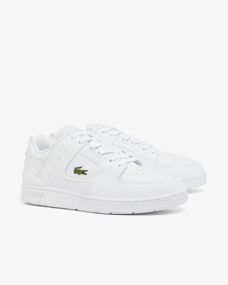 Court Cage Leren Herensneakers