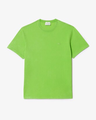 Zwaar Katoenen T-shirt met Gewassen Effect