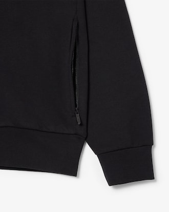 Fleece Sweatshirt met Rits en Hoge Hals