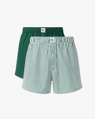 2-Pack Katoenen Popeline Boxershort