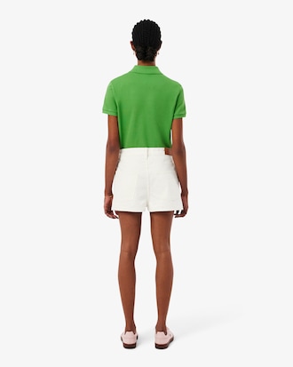 Katoenen Denim Short