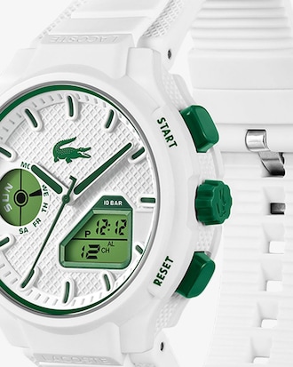 LC33 Analoog en Digitaal Siliconen Horloge
