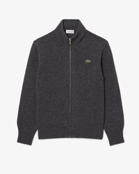 Gekaard Wollen Ritssweater