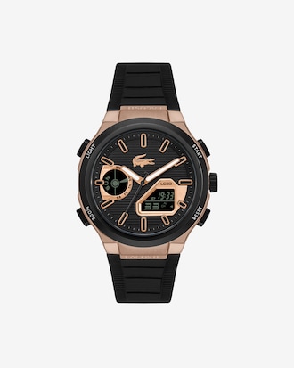 LC33 Premium Analoog en Digitaal Siliconen Horloge