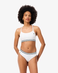 Geribbelde Katoenen Bralette