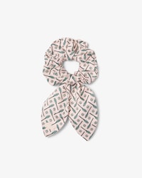 Satijnen Scrunchie met Prints