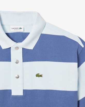 Gestreept Petit Piqué Polohemd