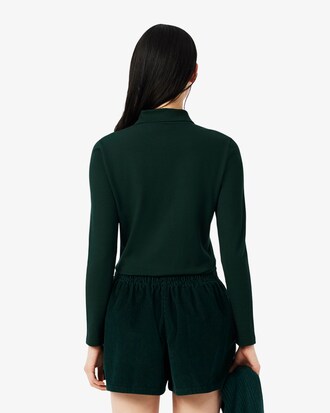 Slim Fit L.12.D Stretch Mini Piqu&eacute; Polohemd