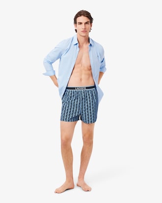 3-Pack Katoenen Popeline Boxershort