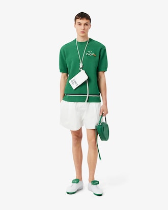 Runway Bloemenkrokodil Piqu&eacute; Sweater