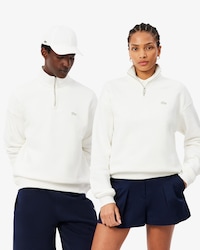 Zware Fleece Sweatshirt met Ritshals