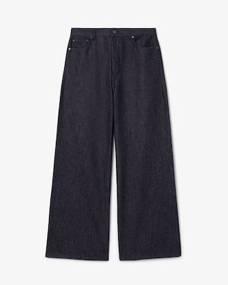 Runway Denim Jeans met Rechte Broekspijpen