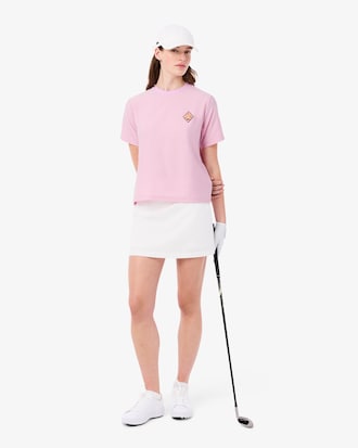 Ultra Dry Gestreept Golf-T-shirt