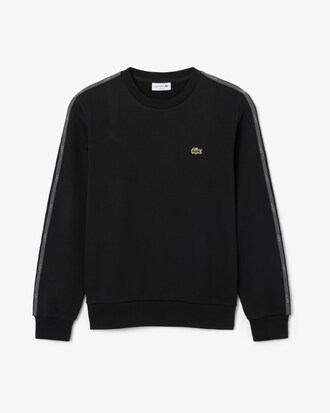 Gestreepte Band Fleece Sweatshirt
