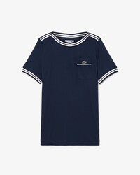 Frans Vervaardigd T-shirt met Boothals