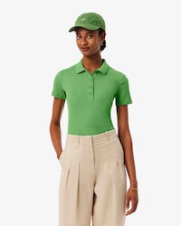Slim Fit L.12.D Geribbeld Katoenen Polohemd