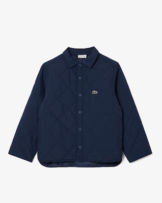 Gequilt Plaid Overhemd
