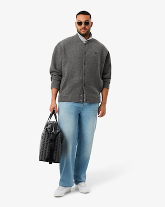 Merinowollen Jersey Bomberjack