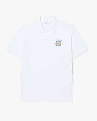 L.12.12 Lacoste x Club Med Polohemd met Badge Accenten