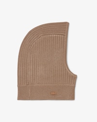 Runway Geribbelde Gebreide Balaclava