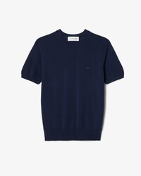 Kortmouwige 3D-Gebreide Sweater