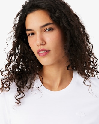 Zacht Katoenen Driekwartsmouw-T-shirt