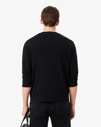 Langmouwig Katoenen T-shirt