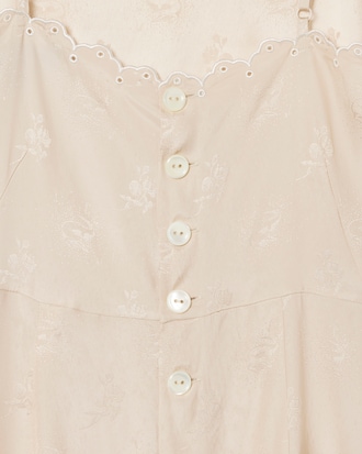 Runway Tule Jurk met Landschapsborduursel