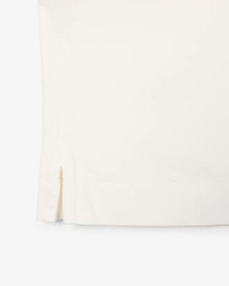 Oversized Lichtgewicht Denim Polohemd