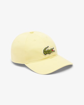 Pet van Katoenen Keperstof met Krokodilbadge