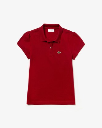 Mini Piqué Polohemd met Geschulpte Kraag