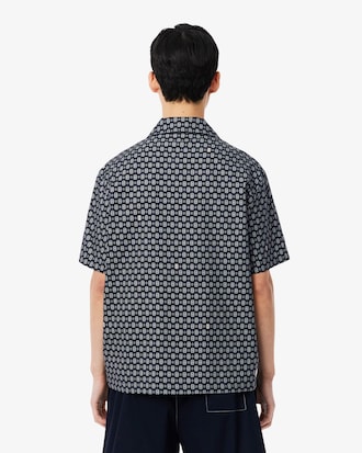 Relaxed Fit Hemd met Print