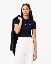 Slim Fit L.12.D Stretch Katoenen Polohemd