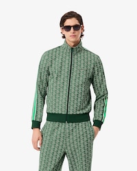 Paris Jacquard Trainingsjack met Rits