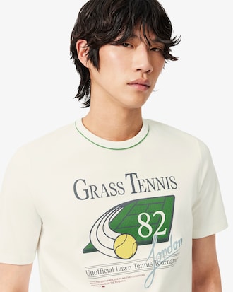 Runway Tennis Print T-shirt