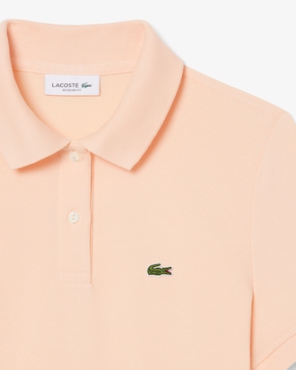 Regular Fit Soepel Petit Piqu&eacute; Polohemd