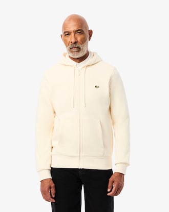 Fleece Hoodie met Rits
