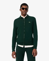 Katoenen Sweater met Hoge Hals en Rits