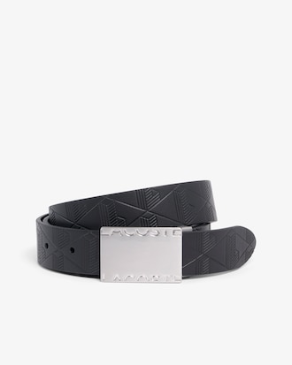 Cadeauset Glad Leren Riem en 2 Gespen