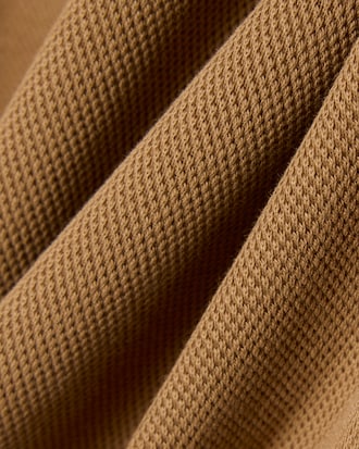 Piqu&eacute; Sweatbroek met Badge Accenten