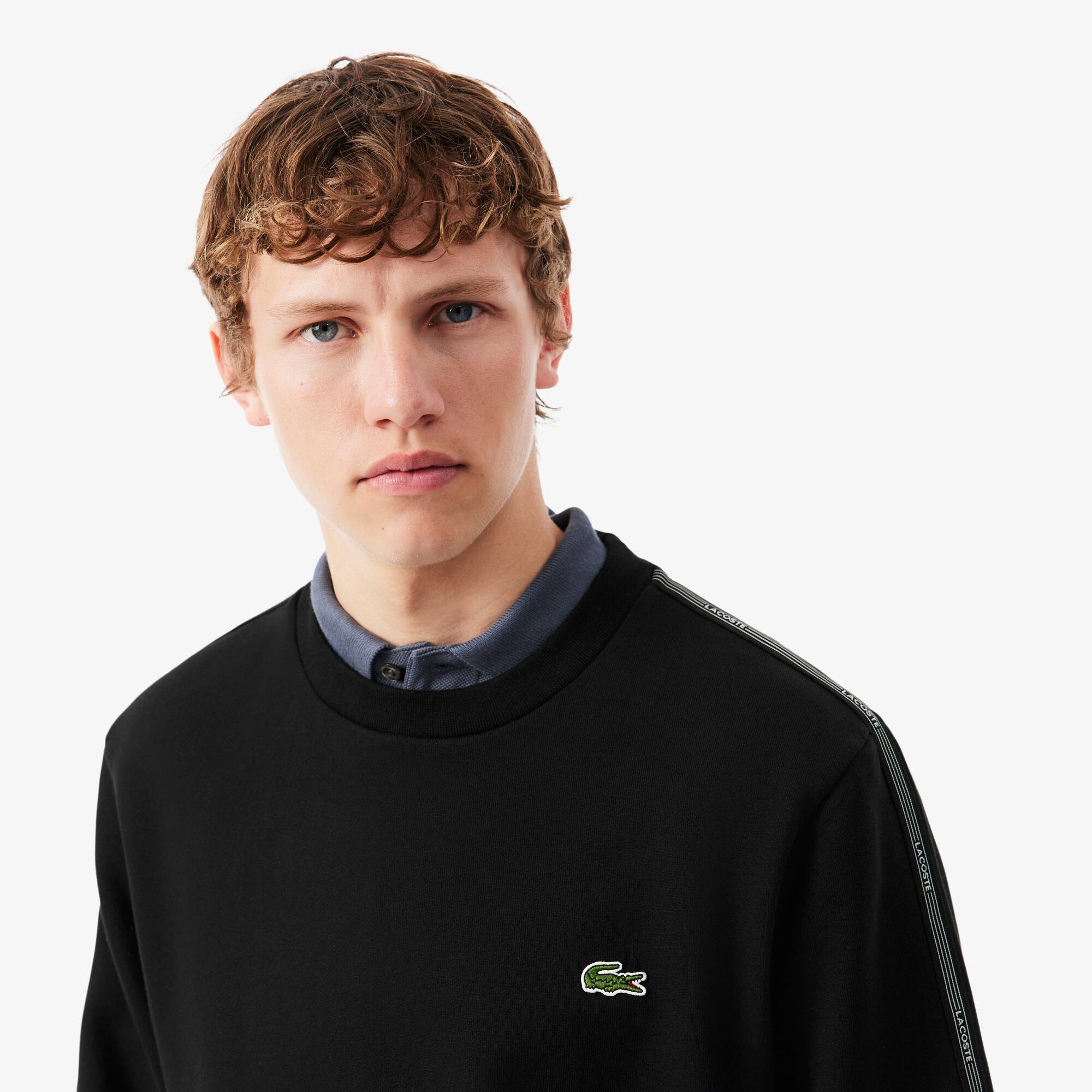 Gestreepte Band Fleece Sweatshirt - Heren sweatshirts - Nieuw 2026