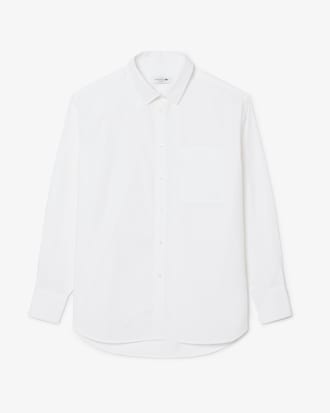 Oversized Katoenen Popeline Hemd