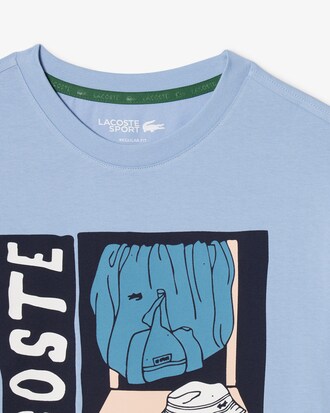 Sport-T-shirt met Afdruk