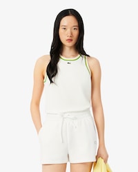 Katoenen Mouwloze Jersey Top