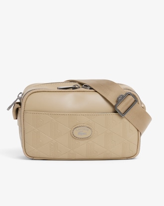 Leren Monogram Opbergtas