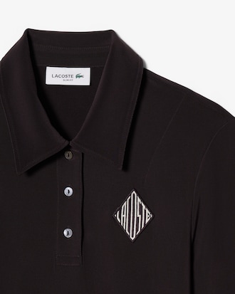 Slim Fit Polohemd met Borduursel