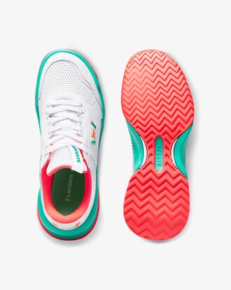 Ace Lift-damessneakers van leer en textiel