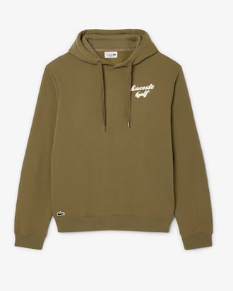 Fleece Golfhoodie met Afdruk