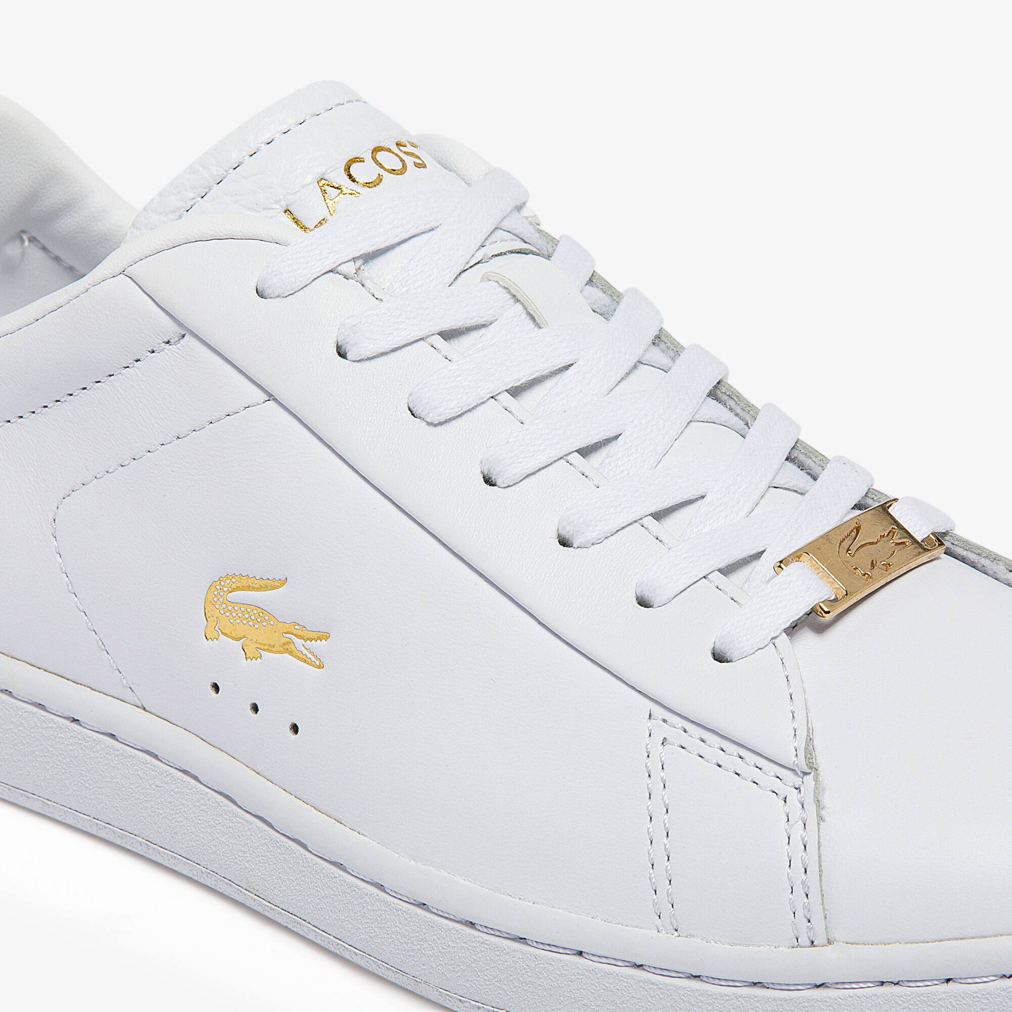 Carnaby sneakers dames leer ton sur ton | LACOSTE